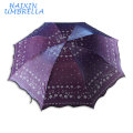 Excellent Quality Best-selling China Manufacturer Useful New Design African Market 3 Folding Umbrella For Rain and Sun